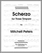 SCHERZO FOR THREE TIMPANI cover